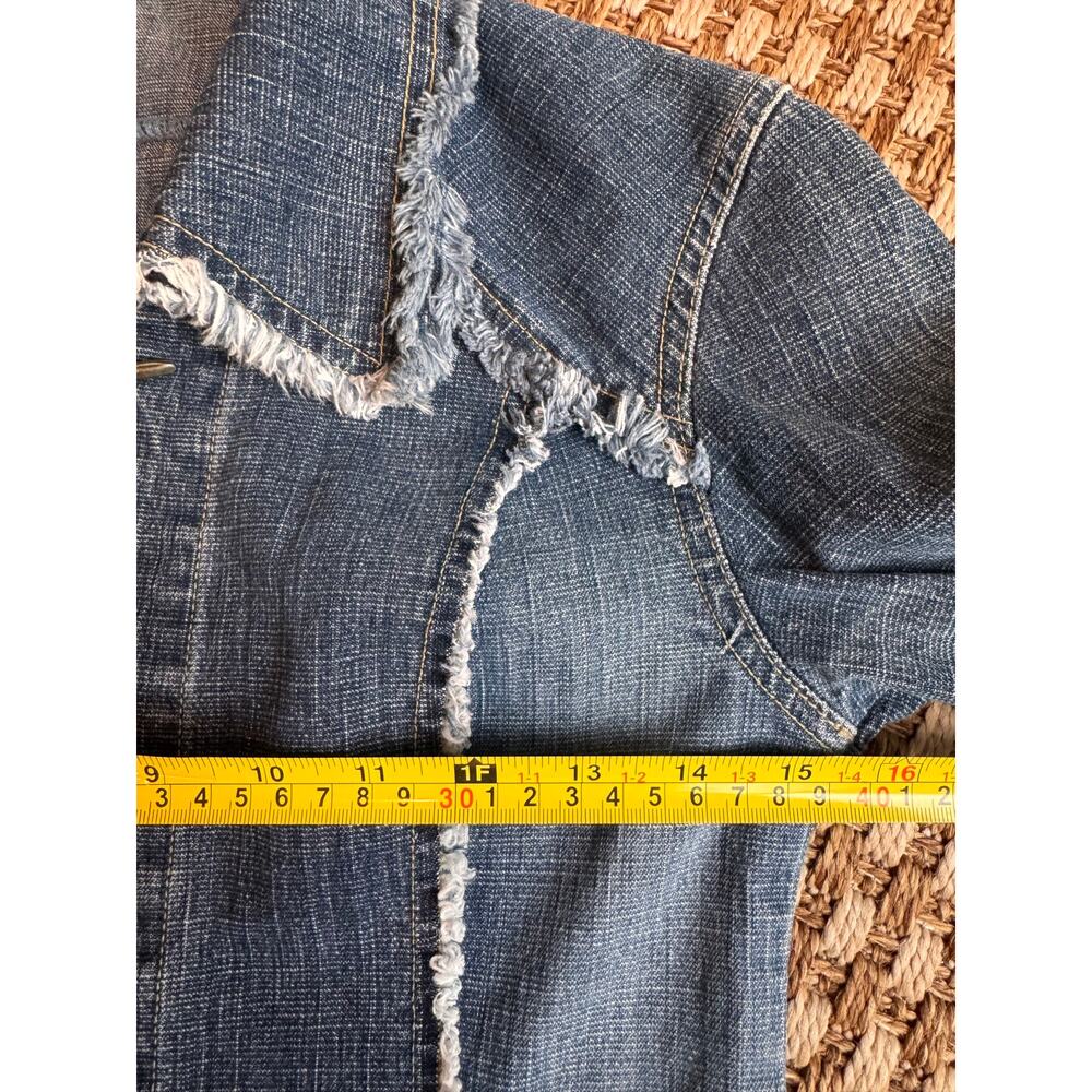 Shakers “Free Miss Style” Vintage Denim Jacket Size S - Picture 9 of 10